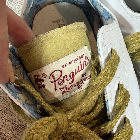 Penguin Peng Prince Low Cut Comfort Tennis Shoe Leather Men Size 11 - Picture 2 of 8